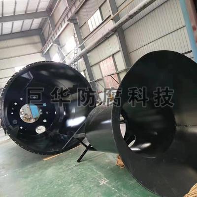 大型配件四氟喷涂