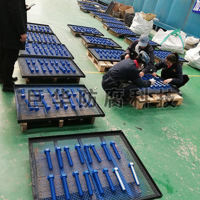 大螺栓蓝色特氟龙